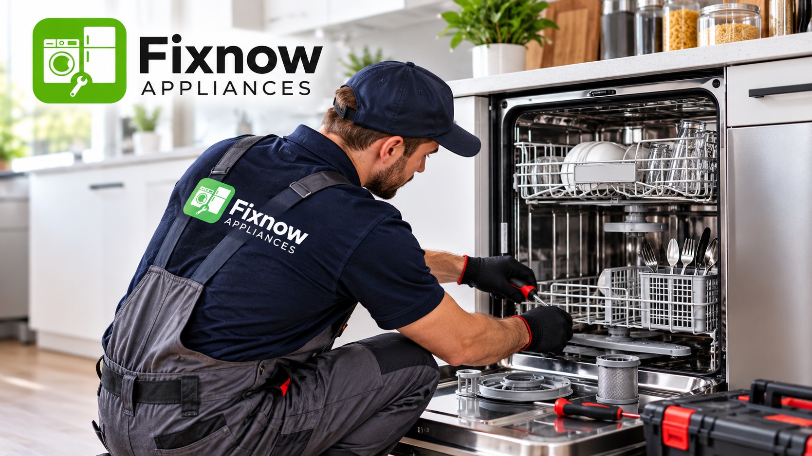 Dishwasher Repair in Edmonton: Common Causes of Poor Cleaning and Water Leakage