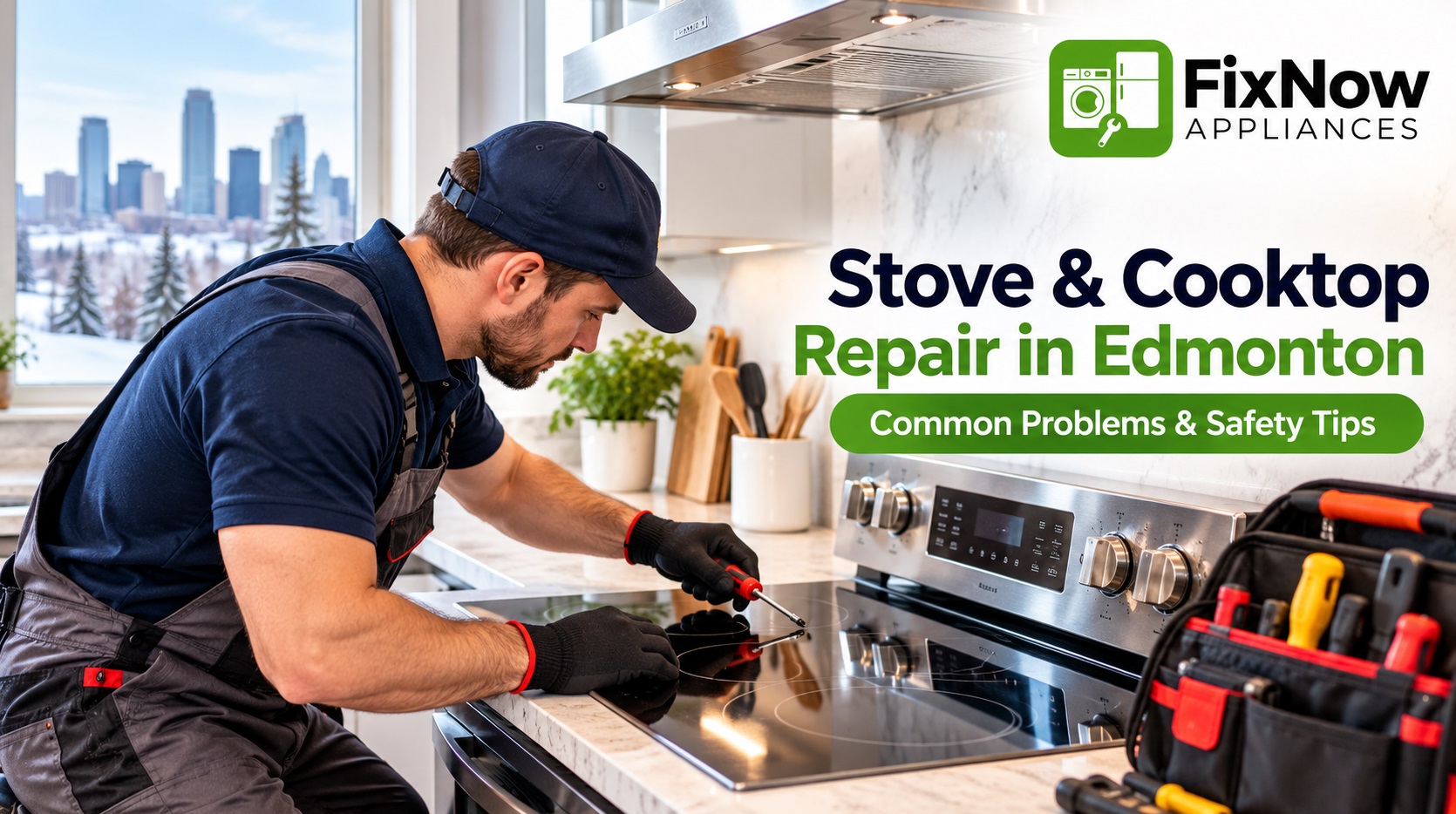 Stove and Cooktop Repair in Edmonton: Common Problems and Safety Tips