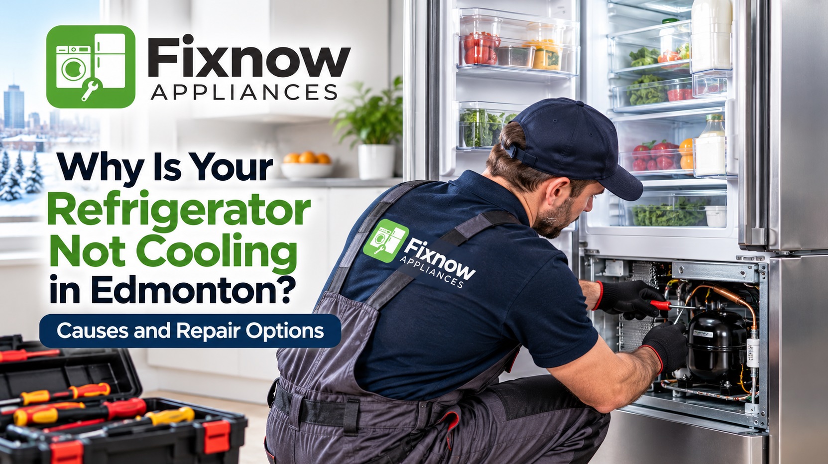 Why Is Your Refrigerator Not Cooling in Edmonton? Causes and Repair Options