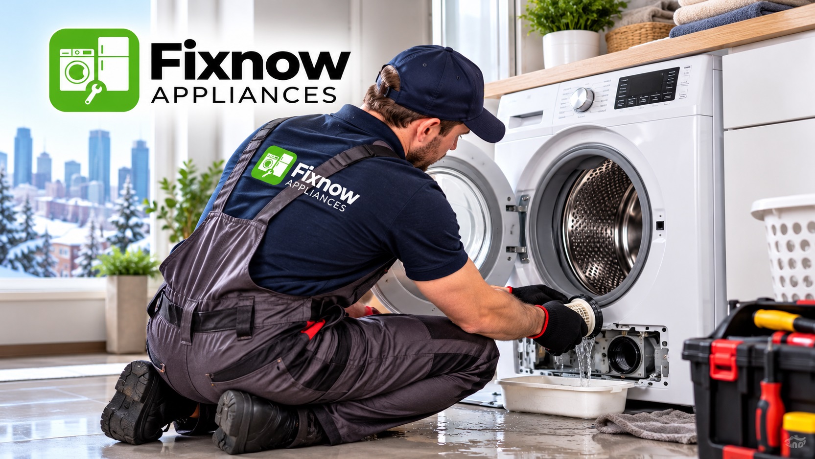 Washing Machine Not Draining in Edmonton: Causes and Repair Solutions