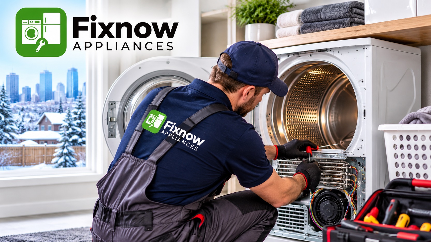 Dryer Not Heating in Edmonton: Common Causes and Professional Repair Solutions